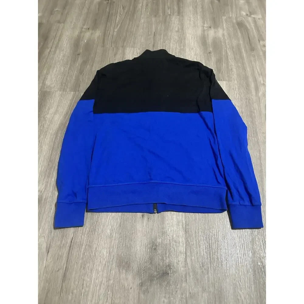 Polo Ralph Lauren Jacket Mens S Blue Black Outdoor Sweater Hiking Performance